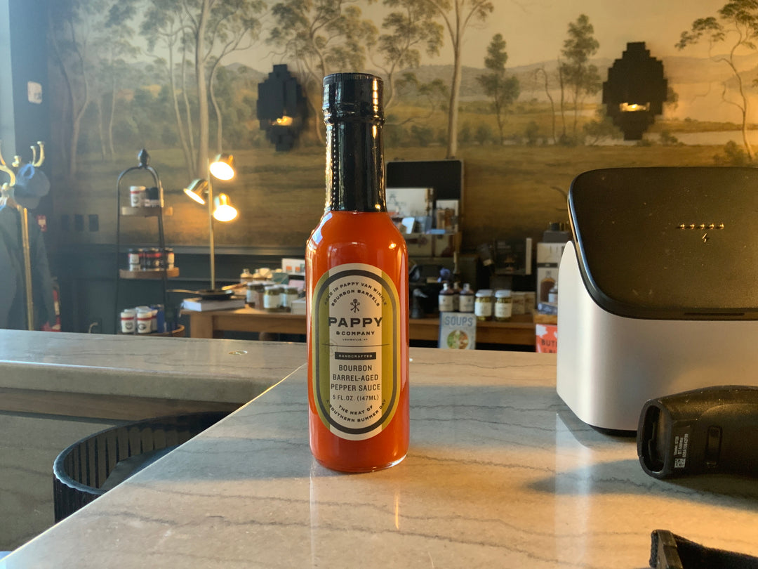 Bourbon barrel aged pepper sauce