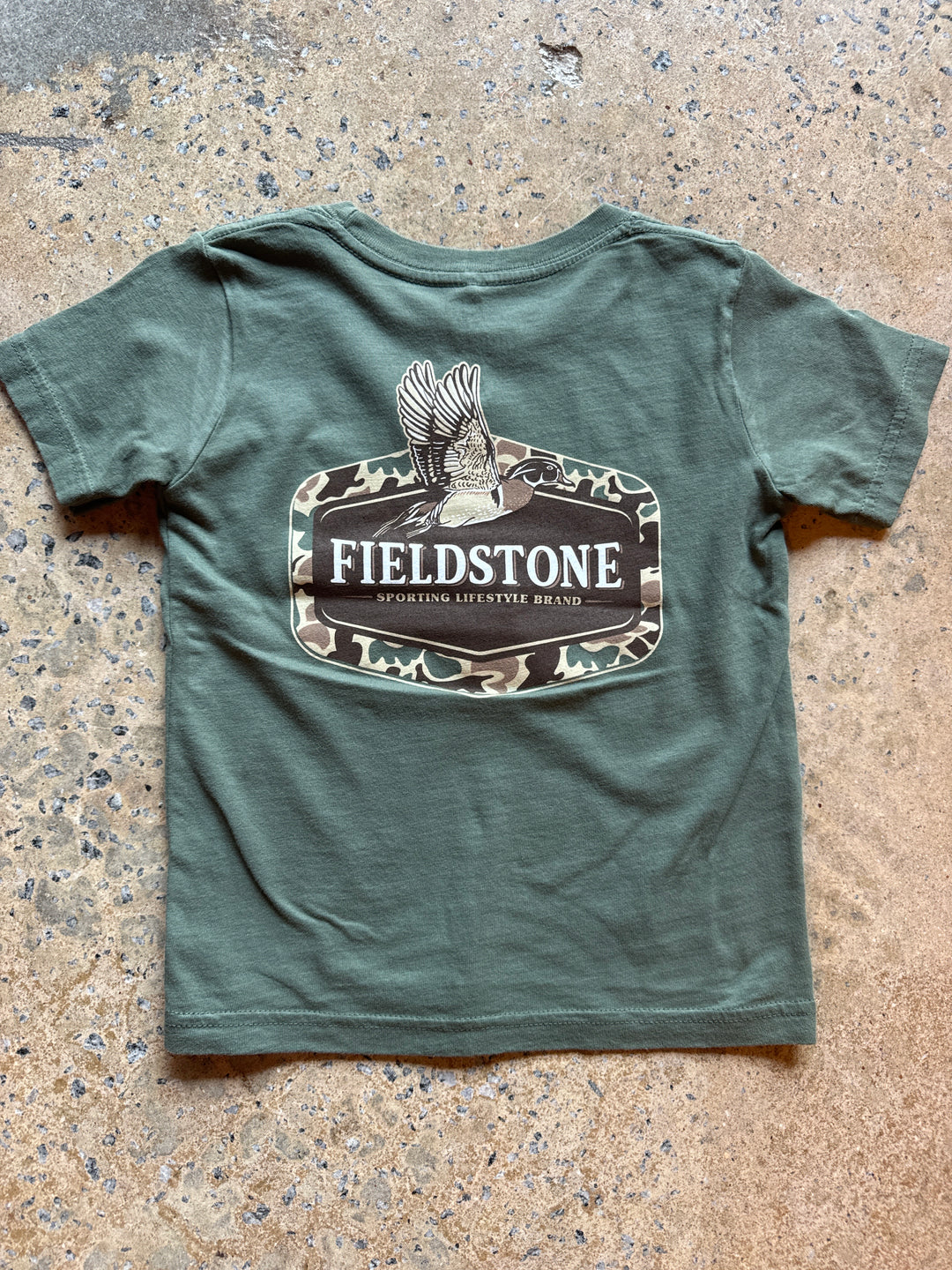 Camo Wood Duck SS Shirt