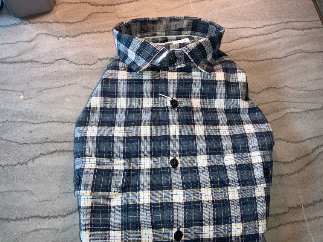 Graphite Blue LS Duck Head Performance Flannel