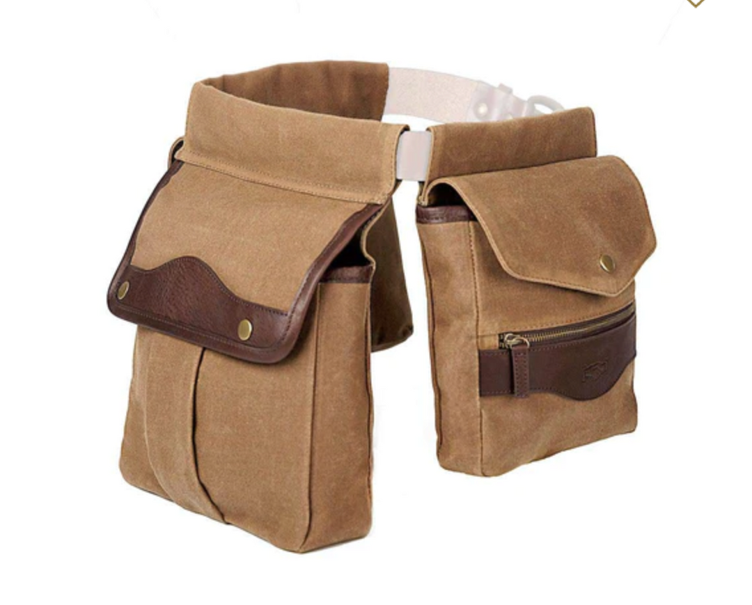 White Wing Waxed Canvas Hunting Game Bag Set