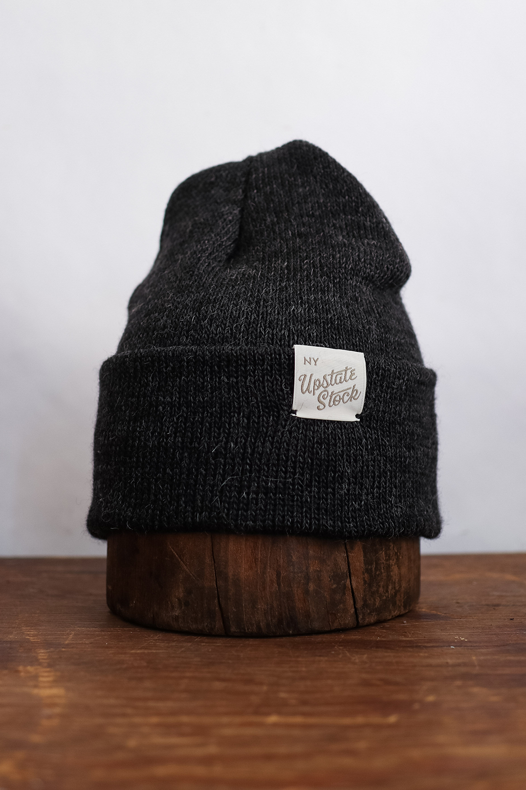 Black American Mohair Beanie