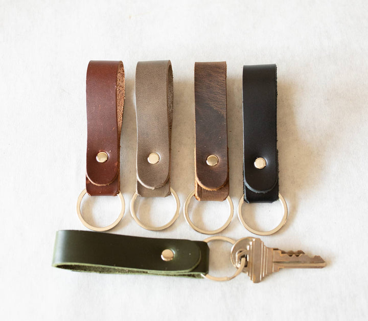 Leather Key Ring - Keychain
