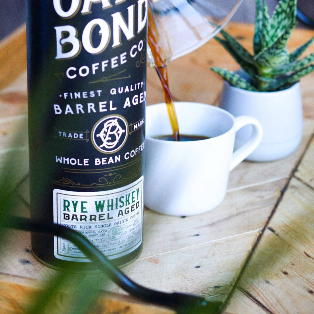 Rye Whiskey Barrel Aged Coffee