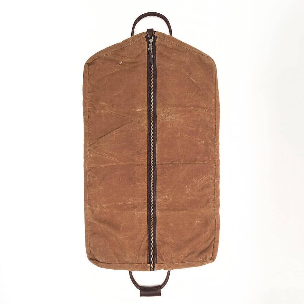 Campaign Waxed Canvas Garment Bag