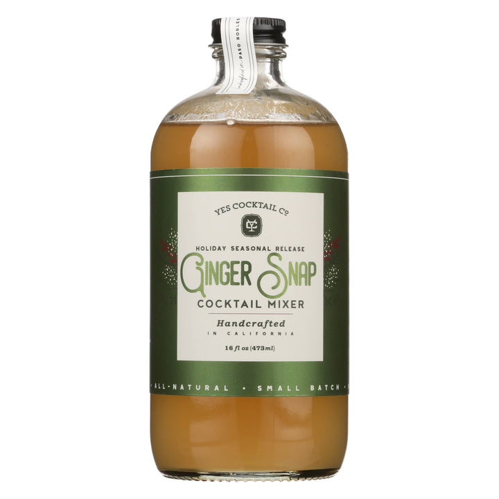 Holiday Seasonal : Ginger Snap Cocktail Mixer