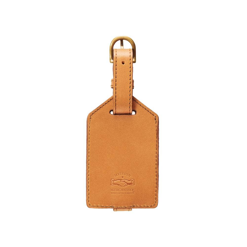 Campaign Leather Luggage Tag