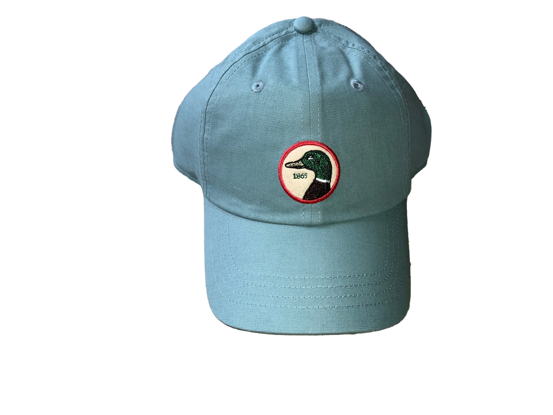 Circle patch Hat Aspen Green Duck head