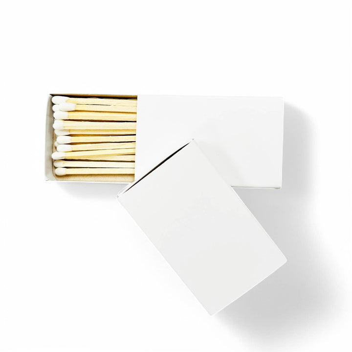 White Matchbox - Set of 50