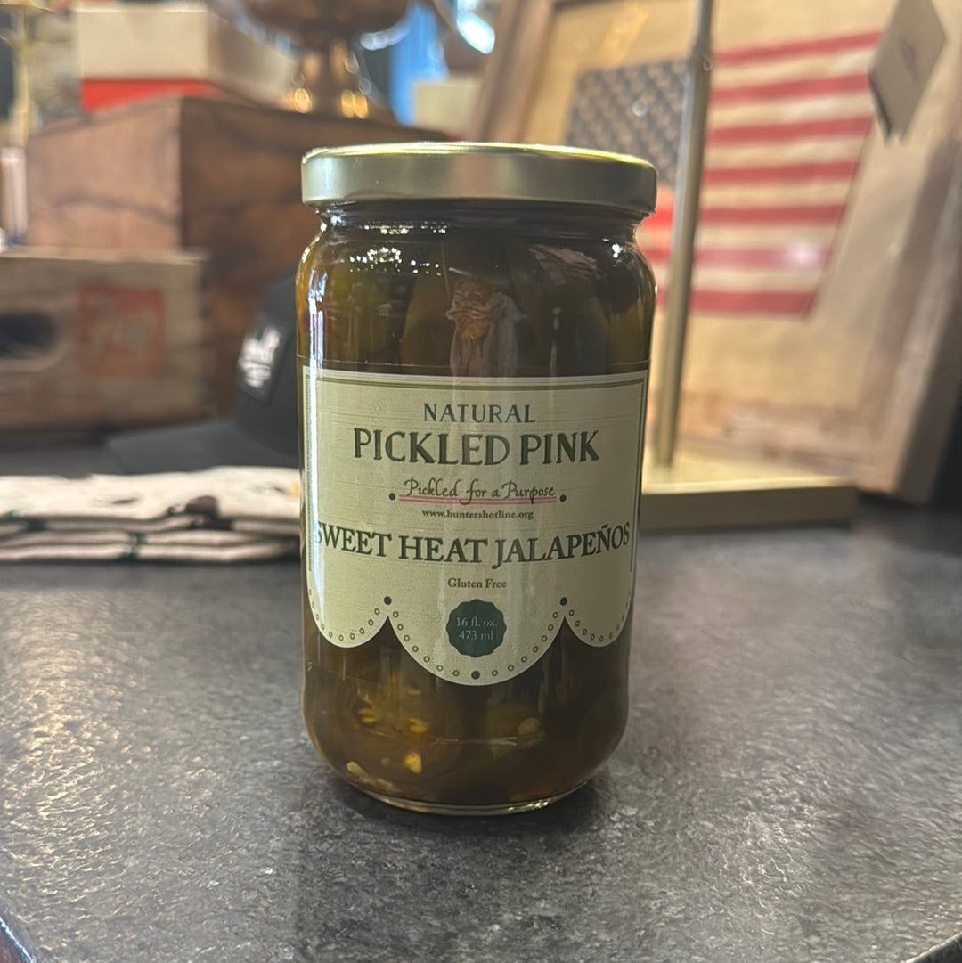 Pickled Pink- Sweet Heat Jalapeños – The Old Fashioned