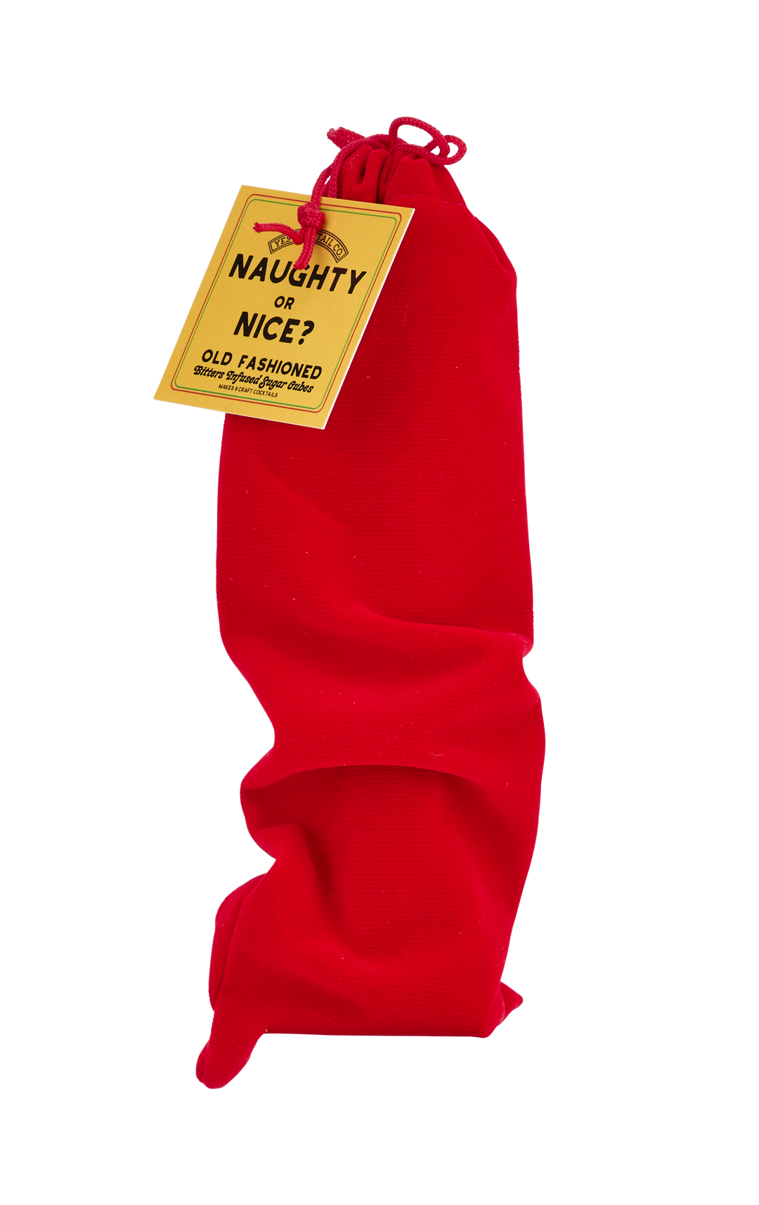 Naughty or Nice Old Fashioned Cubes: Stocking Stuffer