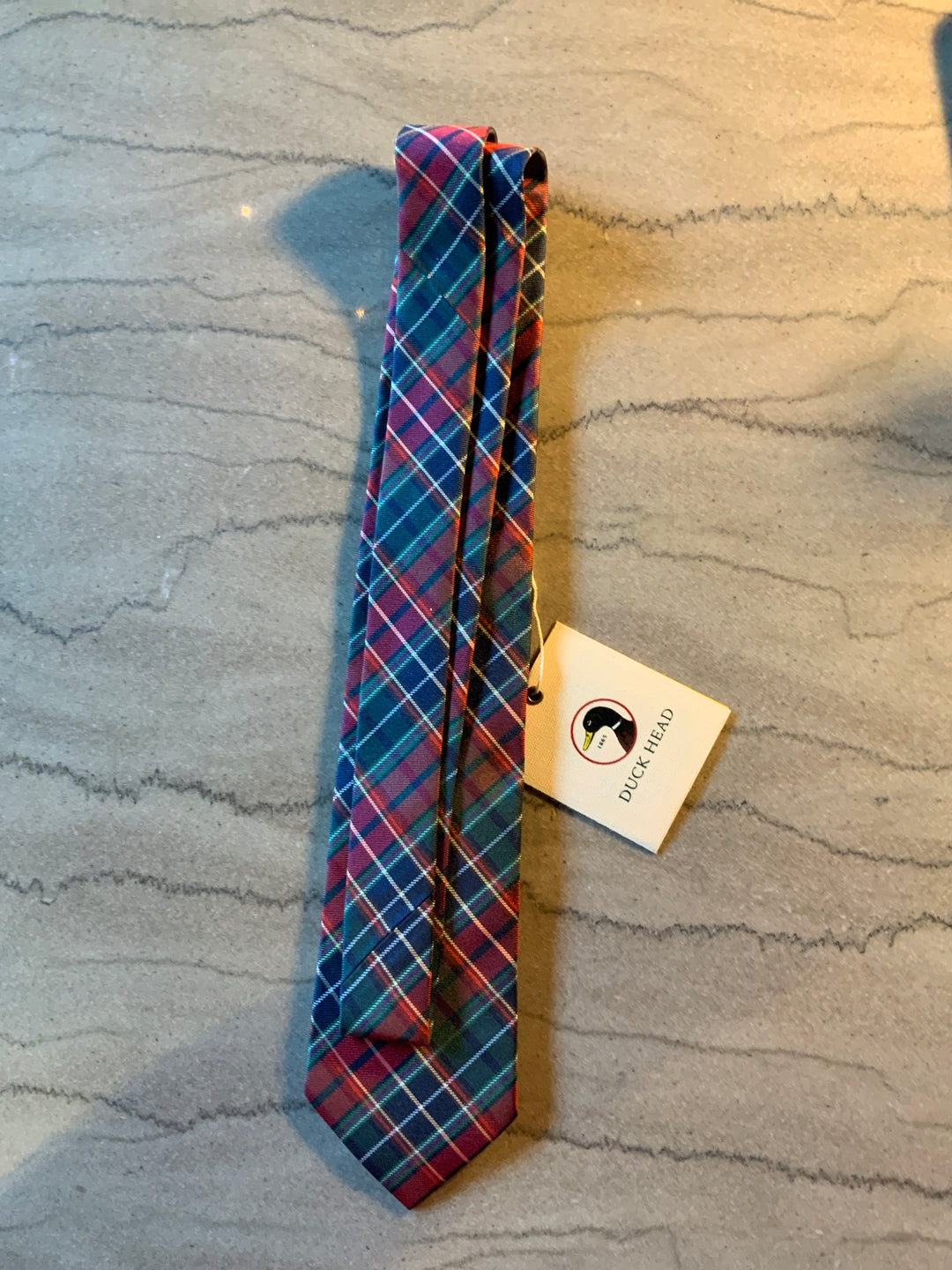 Silk Plaid Tie