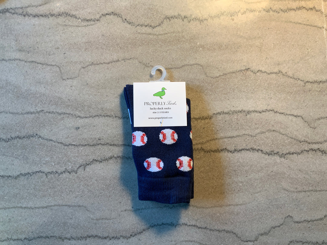 Lucky Ducky Socks Baseball
