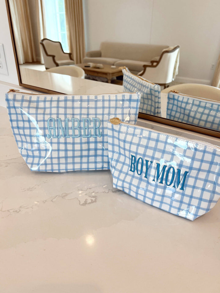 Clear Coat Toiletry Bags