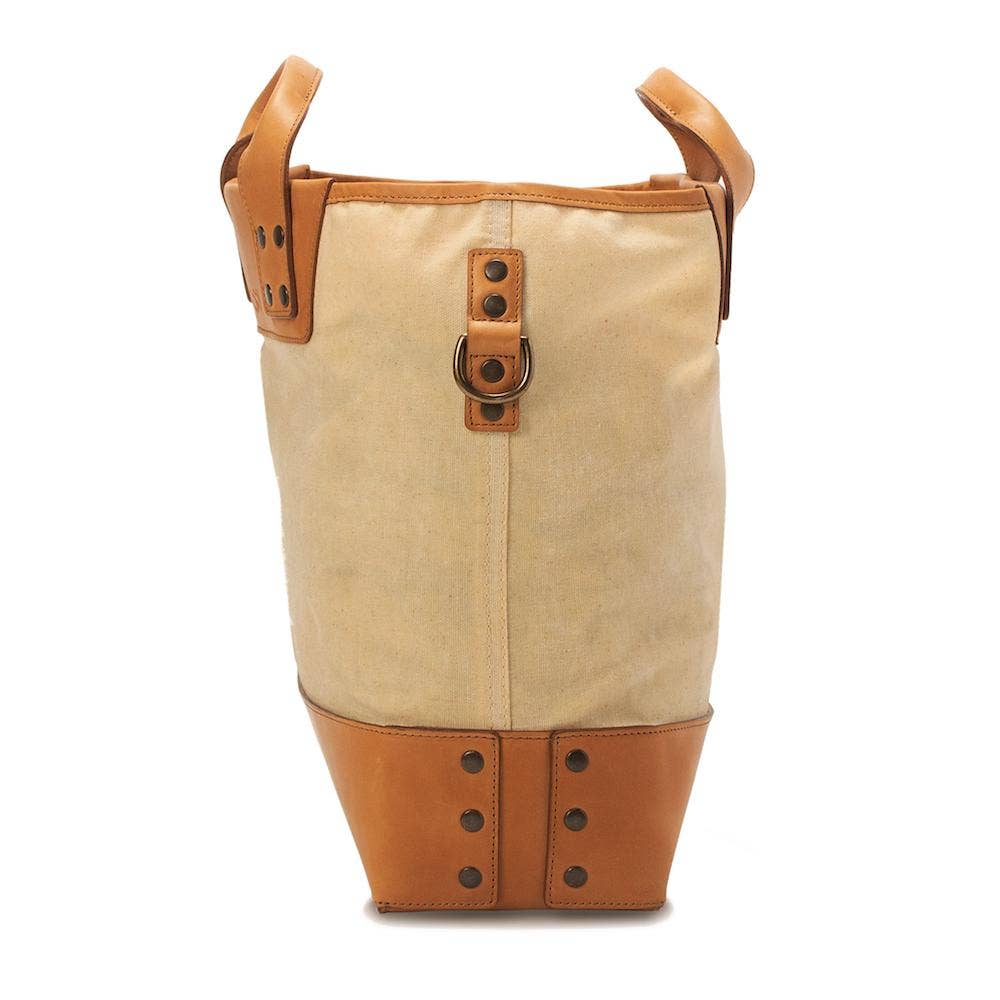 Heritage Waxed Canvas Medium Ice Block Tote Bag