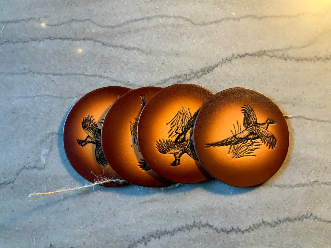 Leather Coaster (Set or four)