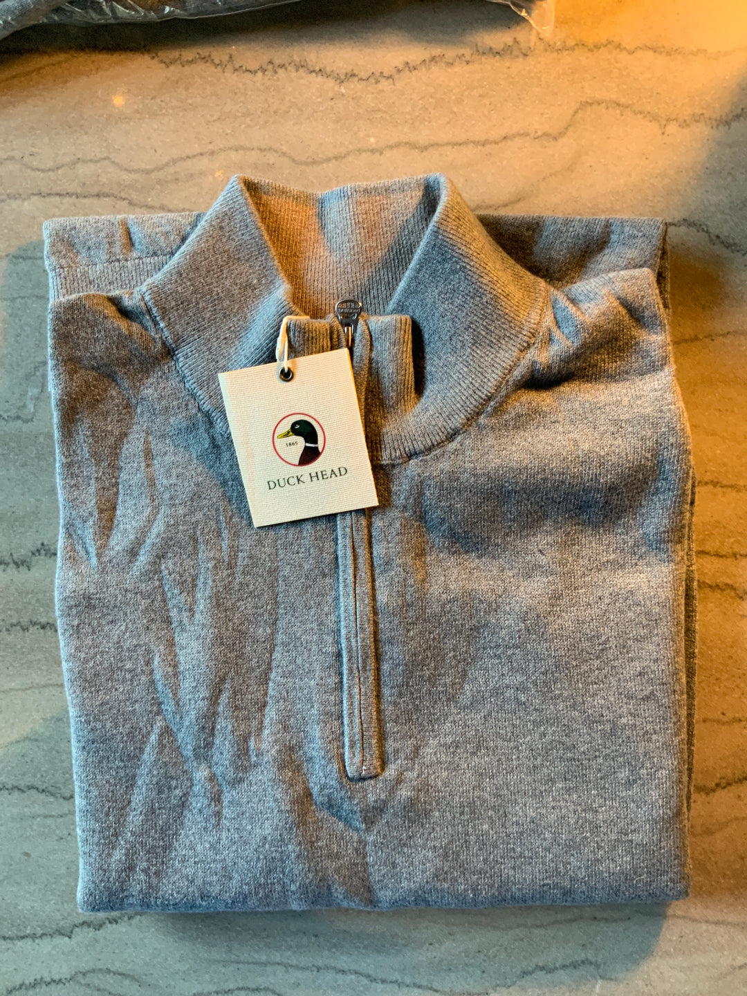 Ridley Cotton Cashmere 1/4 Zip Sweater