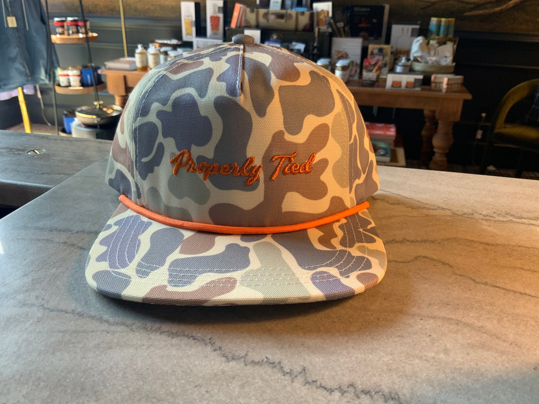 Properly Tied Boys Rope Hat