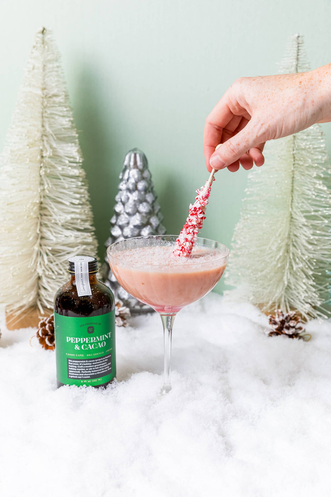 Holiday Seasonal: Peppermint & Cacao Cocktail Syrup