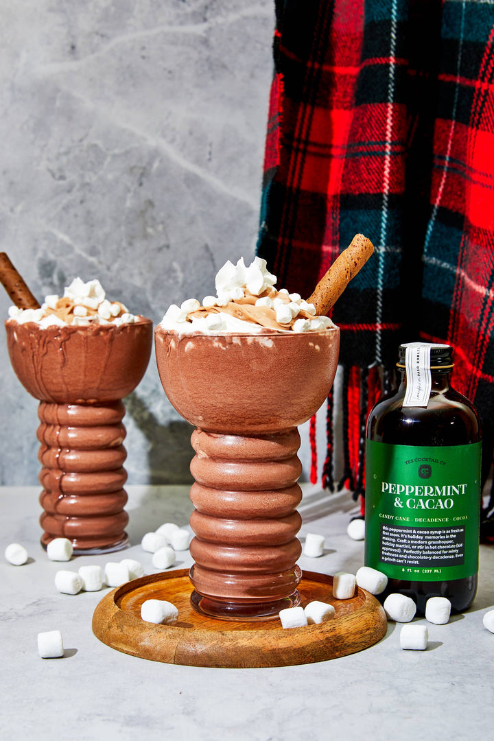 Holiday Seasonal: Peppermint & Cacao Cocktail Syrup