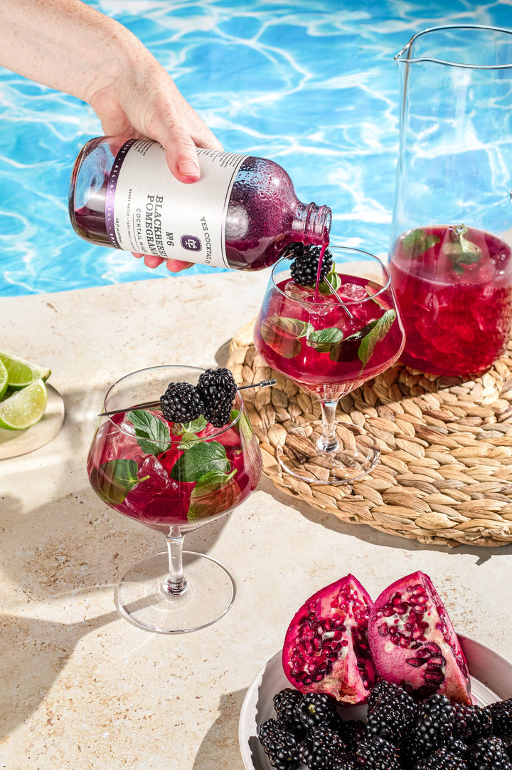 Blackberry Pomegranate Cocktail Mixer