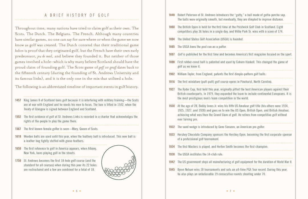 Ultimate Golf Journal