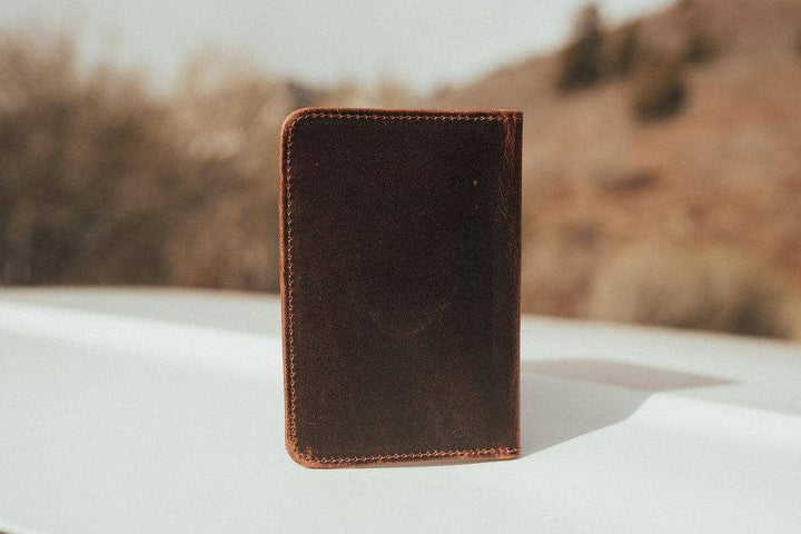 Buffalo Leather Passport Cover