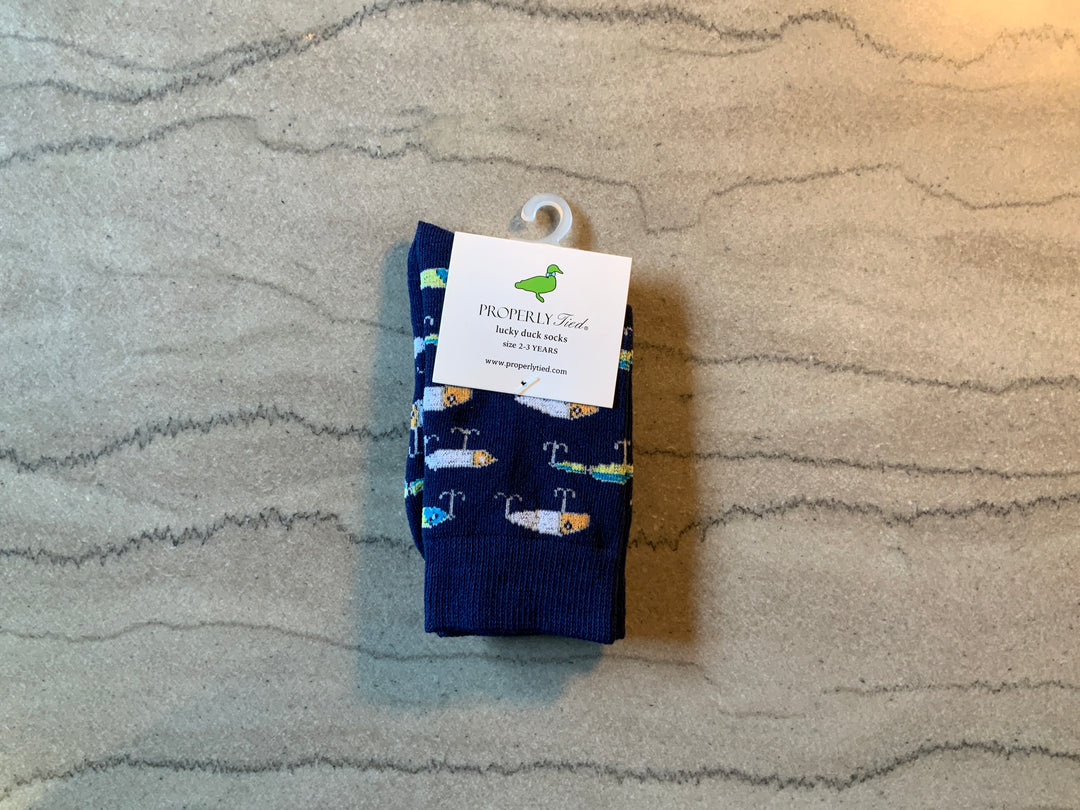 Lucky Duck Socks Vintage Lures