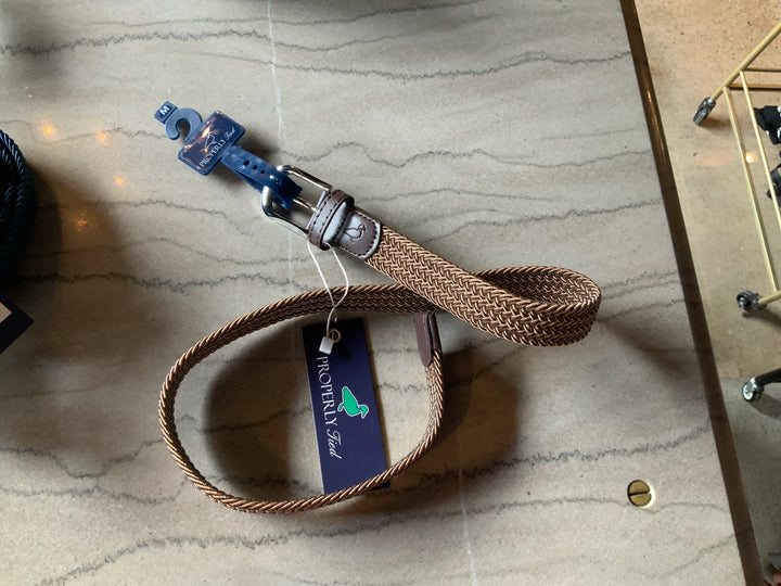 Boys Country Club Stretch Belt Saddle/Migration