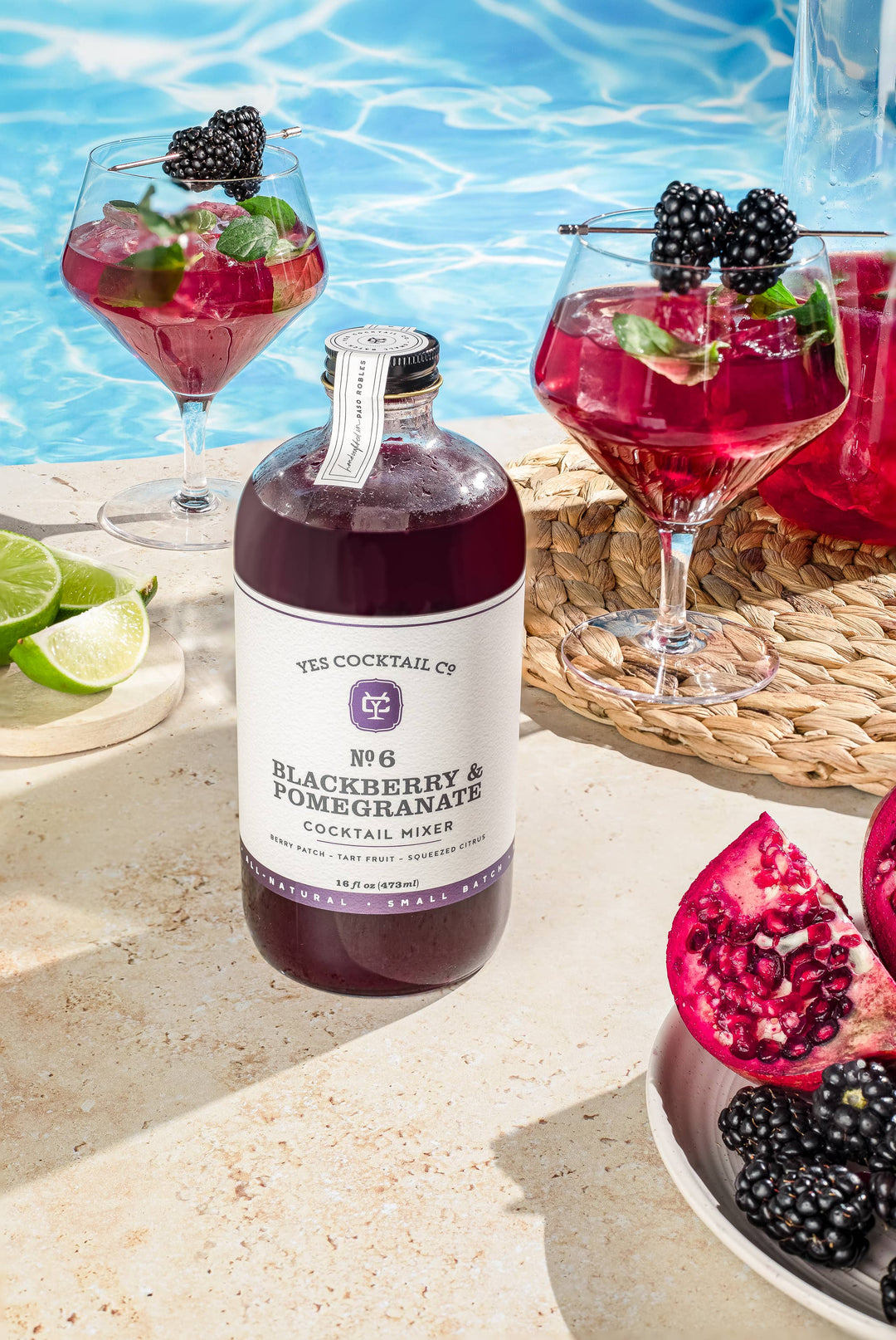 Blackberry Pomegranate Cocktail Mixer