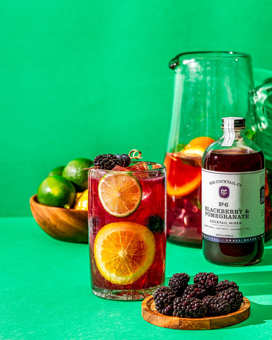 Blackberry Pomegranate Cocktail Mixer