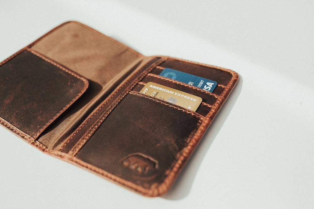 Buffalo Leather Passport Cover