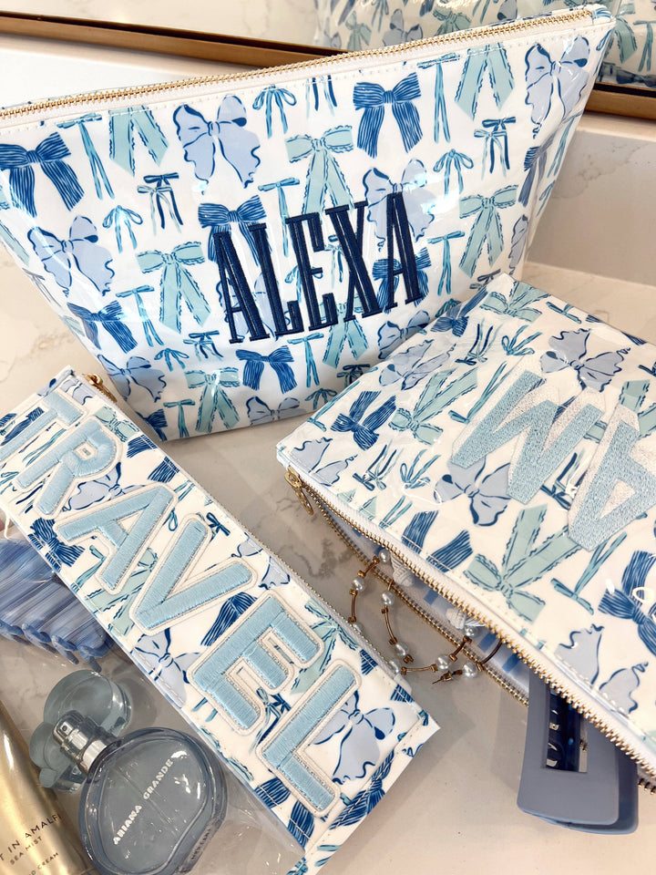 Clear Coat Toiletry Bags