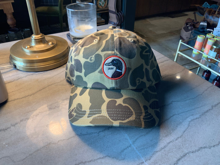 Camo Duck Head Patch Hat