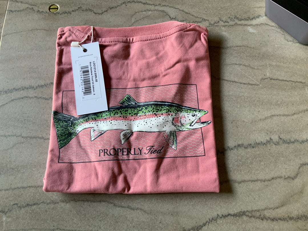 Boys Rainbow Trout SS