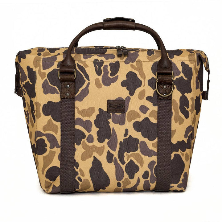 White Wing Waxed Canvas Large Cooler - Vintage Camo