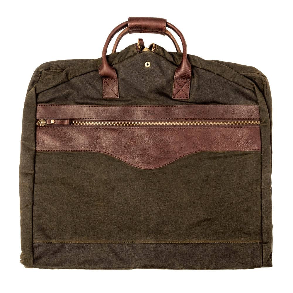 Campaign Waxed Canvas Garment Bag