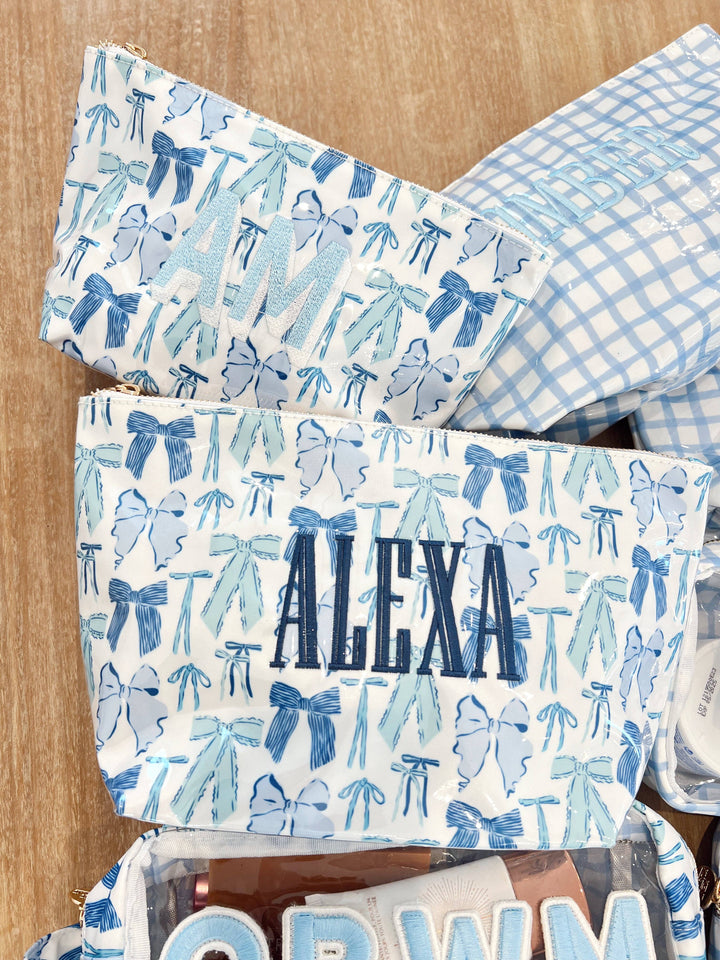 Clear Coat Toiletry Bags