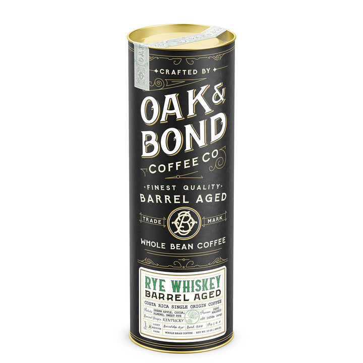Rye Whiskey Barrel Aged Coffee