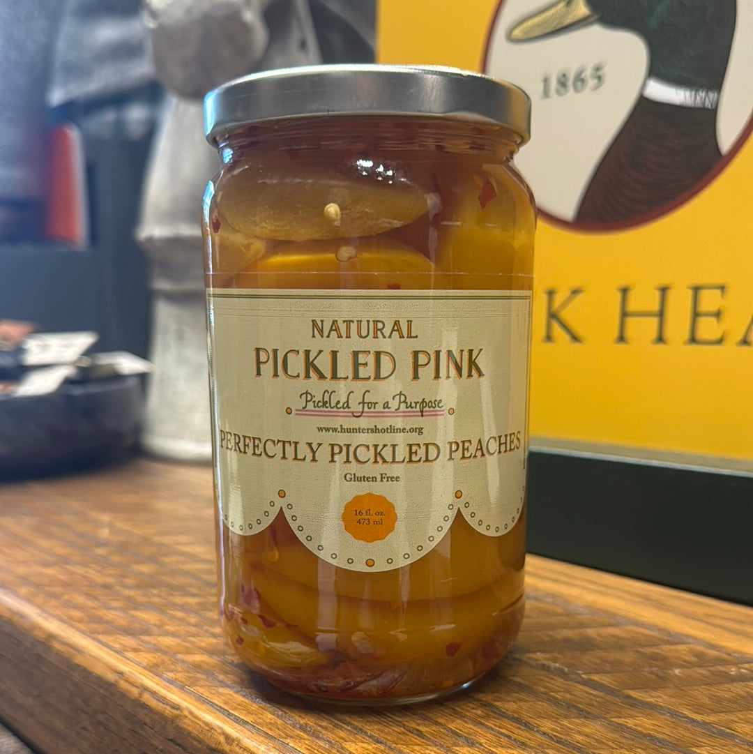 Pickled Pink- Perfectly Pickled Peaches