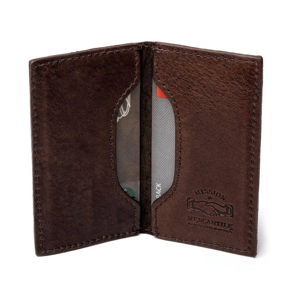 Campaign Leather Business Card Holder