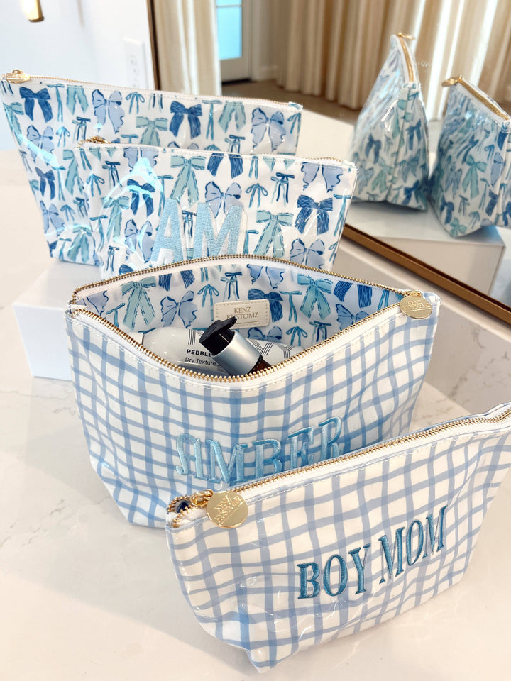Clear Coat Toiletry Bags