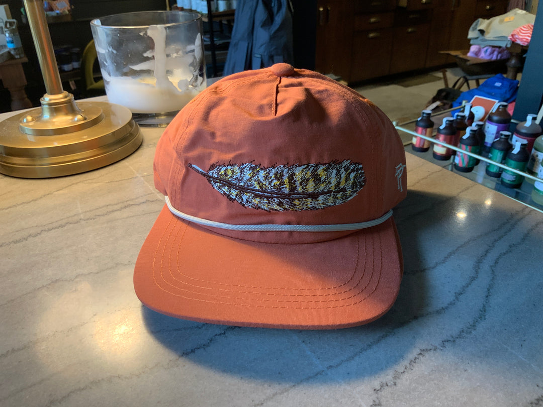 Boys Classic Rope Hat Turkey Feather
