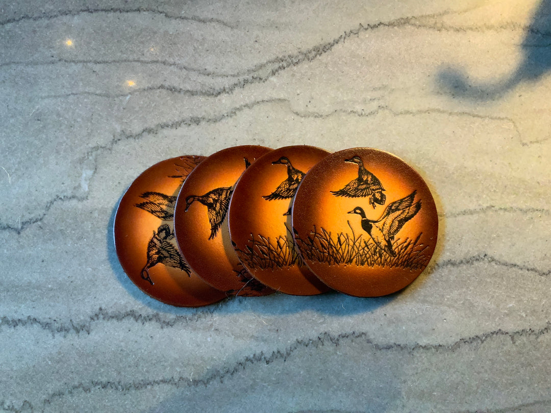 Leather Coaster (Set or four)