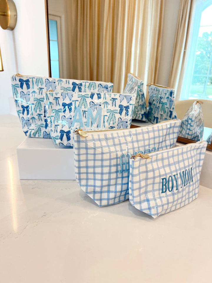 Clear Coat Toiletry Bags