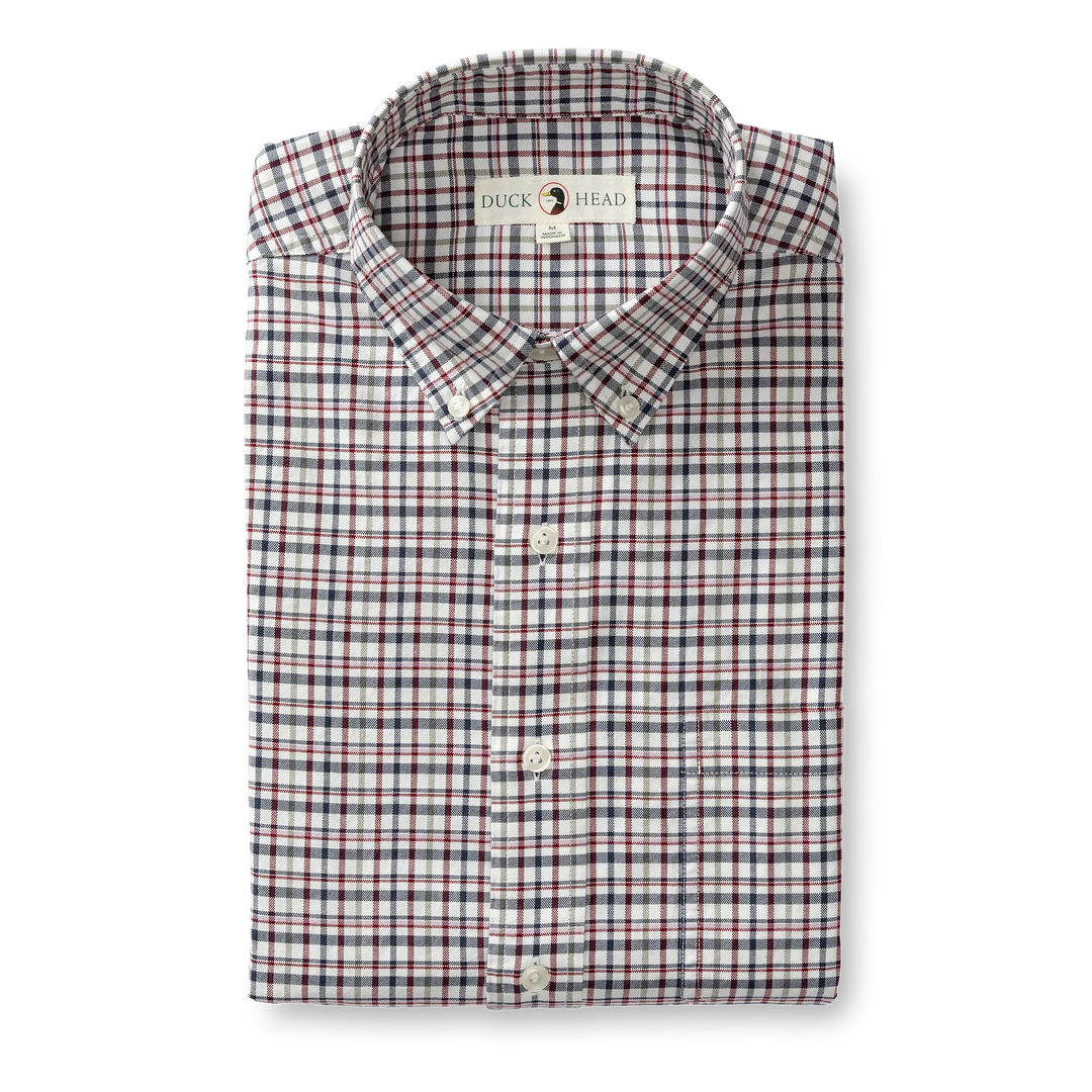 LS Cotton Oxford Sport Shirt Dafton Plaid