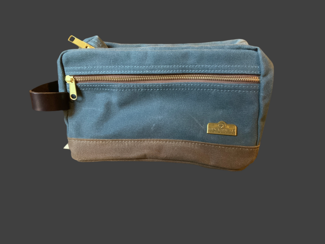 Duck Head Waxed Canvas Dopp Kit