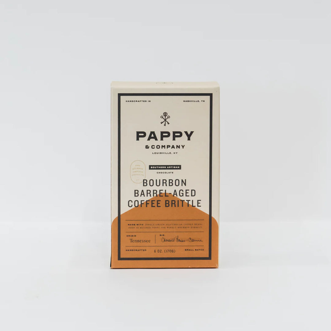 Pappy Bourbon Barrel Aged Coffee Brittle