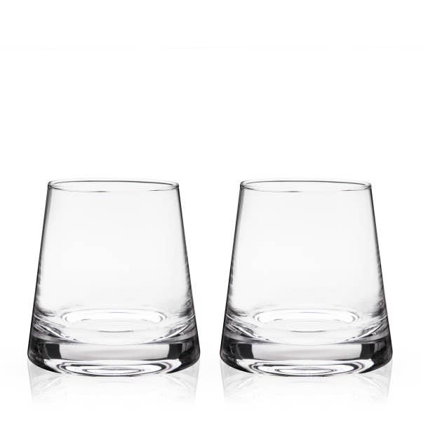 Raye™ Burke Crystal Whiskey Glasses - Set of 2