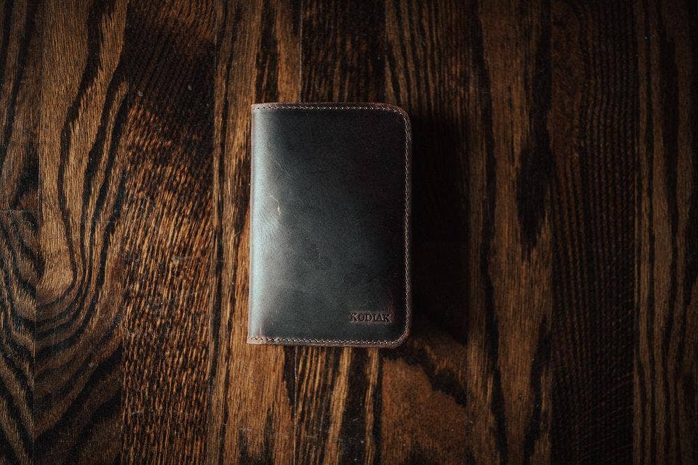 Buffalo Leather Passport Cover