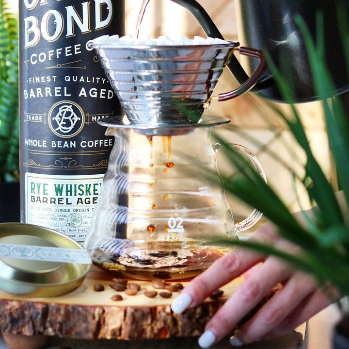 Rye Whiskey Barrel Aged Coffee